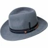 Falcon - Bailey Stiff Brim Wool Felt Teardrop Outback Fedora Hat -fashionablehats Sales Shop 0009669123224ea6490851935c49028f