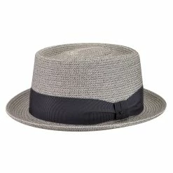 Waits - Bailey Straw Pork Pie Hat 25 Waits - Bailey Straw Pork Pie Hat -fashionablehats Sales Shop 81810 SM082 MAIN