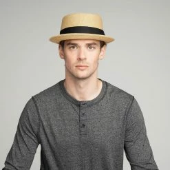 Waits - Bailey Straw Pork Pie Hat 30 Waits - Bailey Straw Pork Pie Hat -fashionablehats Sales Shop 81810 sand 4