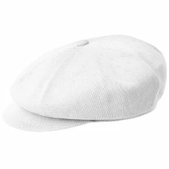 Kangol Tropic Spitfire Polyester Flat Cap 21 Kangol Tropic Spitfire Polyester Flat Cap -fashionablehats Sales Shop H 0289BC WHITE