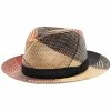 Giger - Bailey Genuine Panama Fedora Hat -fashionablehats Sales Shop H 22787 BRNPLAID 0a