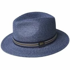 Hester - Bailey Toyo Braid Fedora Hat -fashionablehats Sales Shop H 81726BH NAVY 0b