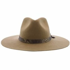 Mad Rattle - Biltmore Vintage Couture Wool Felt Hat -fashionablehats Sales Shop H BF140 FAWN 1a