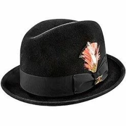 New York - Biltmore Fur Felt Stingy Brim Fedora Hat - BF5747