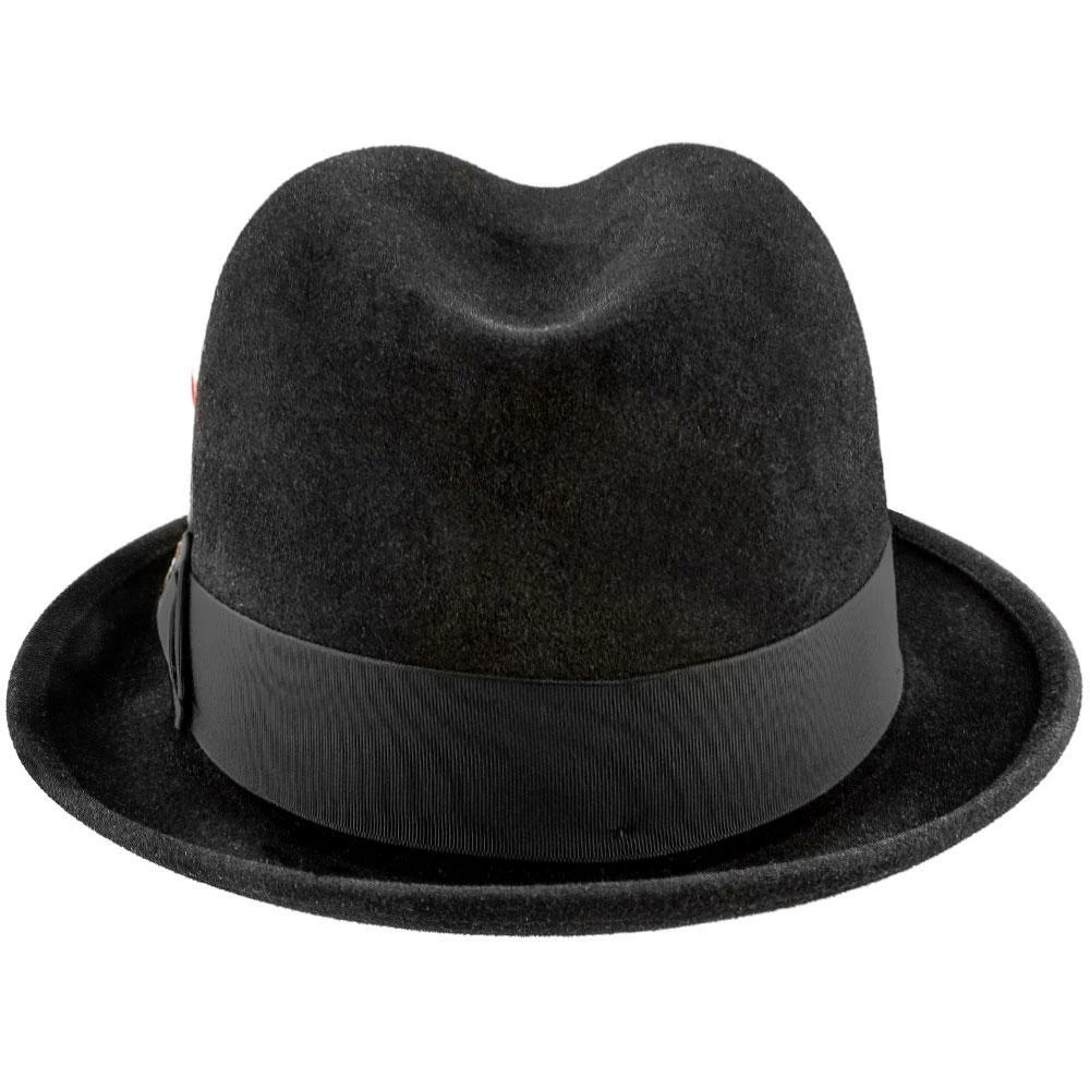 New York - Biltmore Fur Felt Stingy Brim Fedora Hat - BF5747 8 New York - Biltmore Fur Felt Stingy Brim Fedora Hat - BF5747 - Image 6