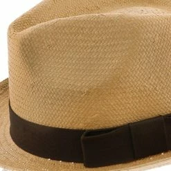 Williamsburg - Brooklyn Toast Straw Pinch Front Fedora Hat - BKN1469 -fashionablehats Sales Shop H BKN1469 TOAST 4a