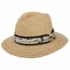 Jackson - Brooklyn Natural Raffia Braid Straw Fedora Hat W/ Stained Ribbon - BKN1524 1 Jackson - Brooklyn Natural Raffia Braid Straw Fedora Hat W/ Stained Ribbon - BKN1524 -fashionablehats Sales Shop H BKN1524 NAT