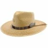 Saltillo - Charlie 1 Horse Straw Fedora Hat 1 Saltillo - Charlie 1 Horse Straw Fedora Hat -fashionablehats Sales Shop H CSSLTO COPPER 0a