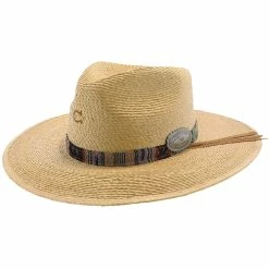 Saltillo - Charlie 1 Horse Straw Fedora Hat