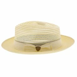 Dobbs Golden Coast Vented Milan Straw Fedora Hat 22 Dobbs Golden Coast Vented Milan Straw Fedora Hat -fashionablehats Sales Shop H DSGDCS 2