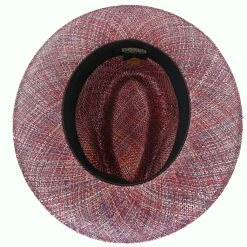 Summertime Stroll - Dobbs Straw Fedora Hat (Limited Edition) -fashionablehats Sales Shop H DSSMTS MAROON 6a
