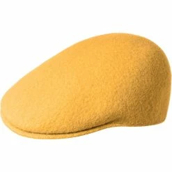 Seamless Wool 507 - Kangol Wool Blend Flat Cap -fashionablehats Sales Shop H K0875FA WARM APRICOT
