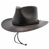 Belgrade - Stetson Shantung Straw Western Hat 1 Belgrade - Stetson Shantung Straw Western Hat -fashionablehats Sales Shop H OSBLGD BLK 0a
