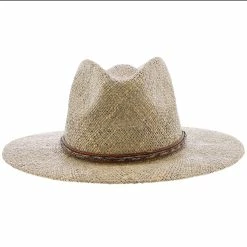 Dunraven - Stetson Seagrass Straw Fedora Hat - OSDNRV -fashionablehats Sales Shop H OSDNRV 1