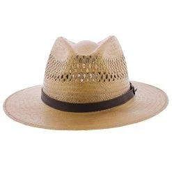 Peak View - Stetson Vented Shantung Straw Outdoor Hat - OSPKVW 12 Peak View - Stetson Vented Shantung Straw Outdoor Hat - OSPKVW -fashionablehats Sales Shop H OSPKVW COPPER 1