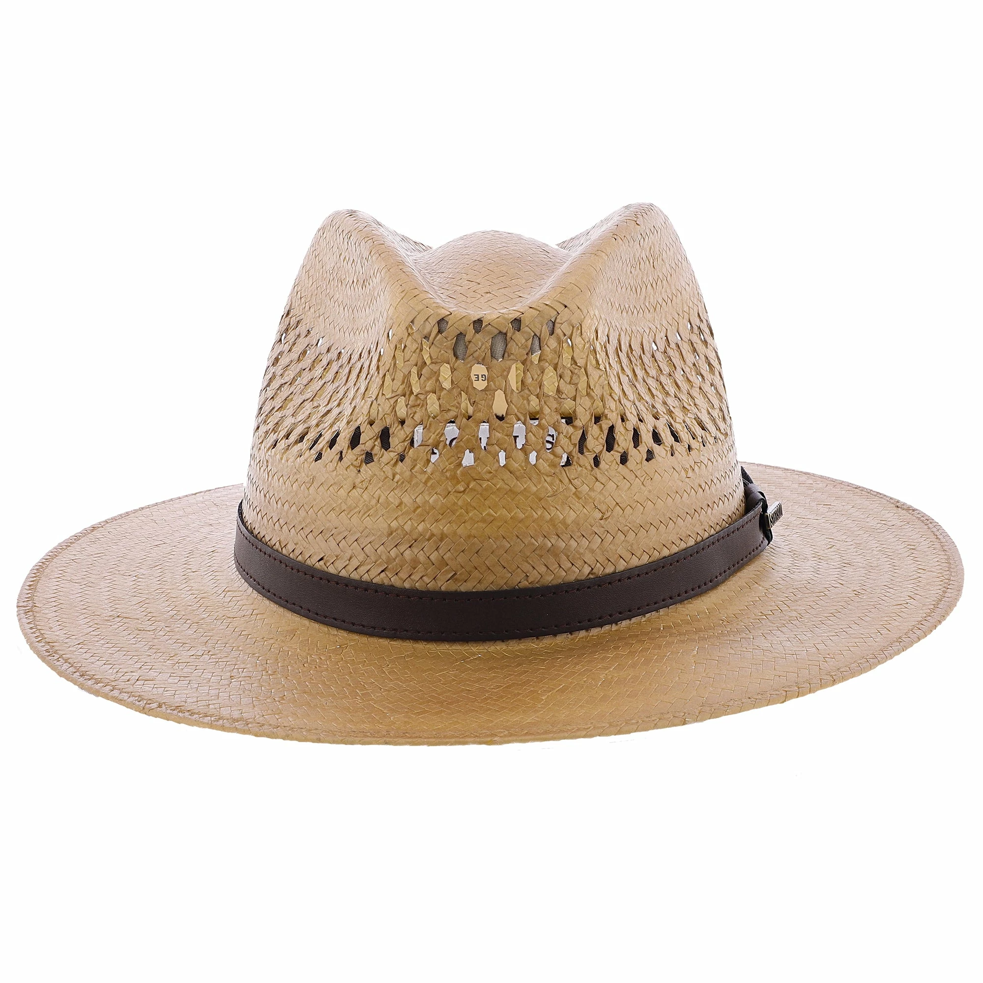 Peak View - Stetson Vented Shantung Straw Outdoor Hat - OSPKVW 5 Peak View - Stetson Vented Shantung Straw Outdoor Hat - OSPKVW - Image 3