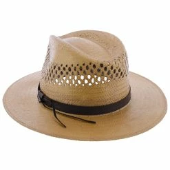 Peak View - Stetson Vented Shantung Straw Outdoor Hat - OSPKVW 14 Peak View - Stetson Vented Shantung Straw Outdoor Hat - OSPKVW -fashionablehats Sales Shop H OSPKVW COPPER 3