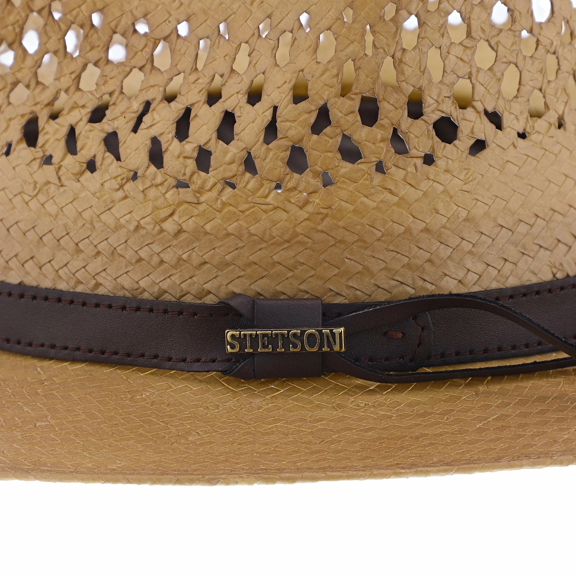 Peak View - Stetson Vented Shantung Straw Outdoor Hat - OSPKVW 9 Peak View - Stetson Vented Shantung Straw Outdoor Hat - OSPKVW - Image 7
