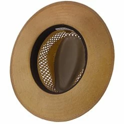 Peak View - Stetson Vented Shantung Straw Outdoor Hat - OSPKVW 17 Peak View - Stetson Vented Shantung Straw Outdoor Hat - OSPKVW -fashionablehats Sales Shop H OSPKVW COPPER 6
