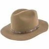 Jackson - Stetson Crushable Wool Fedora Hat - OWJKSN -fashionablehats Sales Shop H OWJKSN BRONZE