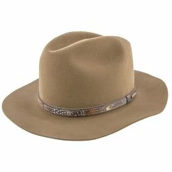 Jackson - Stetson Crushable Wool Fedora Hat - OWJKSN -fashionablehats Sales Shop H OWJKSN BRONZE 1a