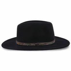 Stetson Linwood Wool Felt Western Hat -fashionablehats Sales Shop H OWLNWD BLK 2a