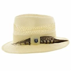 San Francisco - Stacy Adams Toyo Fedora Hat 39 San Francisco - Stacy Adams Toyo Fedora Hat -fashionablehats Sales Shop H SA664 BEIGE 2
