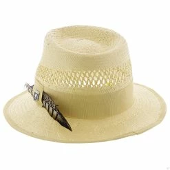 San Francisco - Stacy Adams Toyo Fedora Hat 40 San Francisco - Stacy Adams Toyo Fedora Hat -fashionablehats Sales Shop H SA664 BEIGE 3