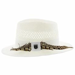 San Francisco - Stacy Adams Toyo Fedora Hat 25 San Francisco - Stacy Adams Toyo Fedora Hat -fashionablehats Sales Shop H SA664 WHITE 2