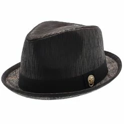 Santana Road Master Stingy Brim Fabric Fedora Hat