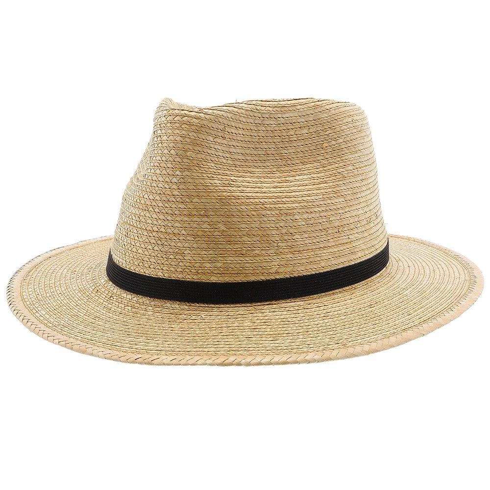 Oak Colored Tear Drop - Natural Hand Woven Guatemalan Palm Hat 4 Oak Colored Tear Drop - Natural Hand Woven Guatemalan Palm Hat - Image 2