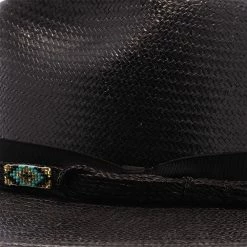 Helix - Stetson Straw Hat 14 Helix - Stetson Straw Hat -fashionablehats Sales Shop H SHELX BLK 4a