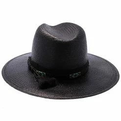Helix - Stetson Straw Hat 13 Helix - Stetson Straw Hat -fashionablehats Sales Shop H SHELX BLK 5a