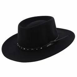 Black Hawk - Stetson Felt Gambler Hat - SWBKHK