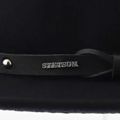 Black Hawk - Stetson Felt Gambler Hat - SWBKHK -fashionablehats Sales Shop H SWBKHK BLACK 5