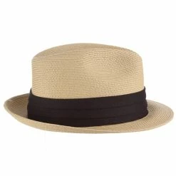 Lighthouse - Tommy Bahama Straw Fedora Hat -fashionablehats Sales Shop H TBW243 NAT 3a