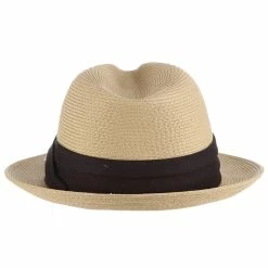 Lighthouse - Tommy Bahama Straw Fedora Hat -fashionablehats Sales Shop H TBW243 NAT 4a