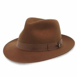 Stetson Keane Fur Felt Fedora Hat -fashionablehats Sales Shop H TFKEAN BS 0e