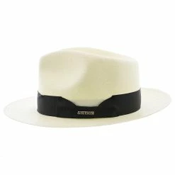 Adventurer - Stetson Shantung Straw Fedora Hat - TSADTR -fashionablehats Sales Shop H TSADTR 2