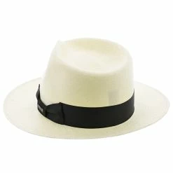 Adventurer - Stetson Shantung Straw Fedora Hat - TSADTR -fashionablehats Sales Shop H TSADTR 3