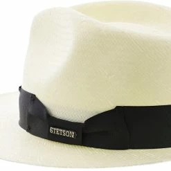 Adventurer - Stetson Shantung Straw Fedora Hat - TSADTR -fashionablehats Sales Shop H TSADTR 4
