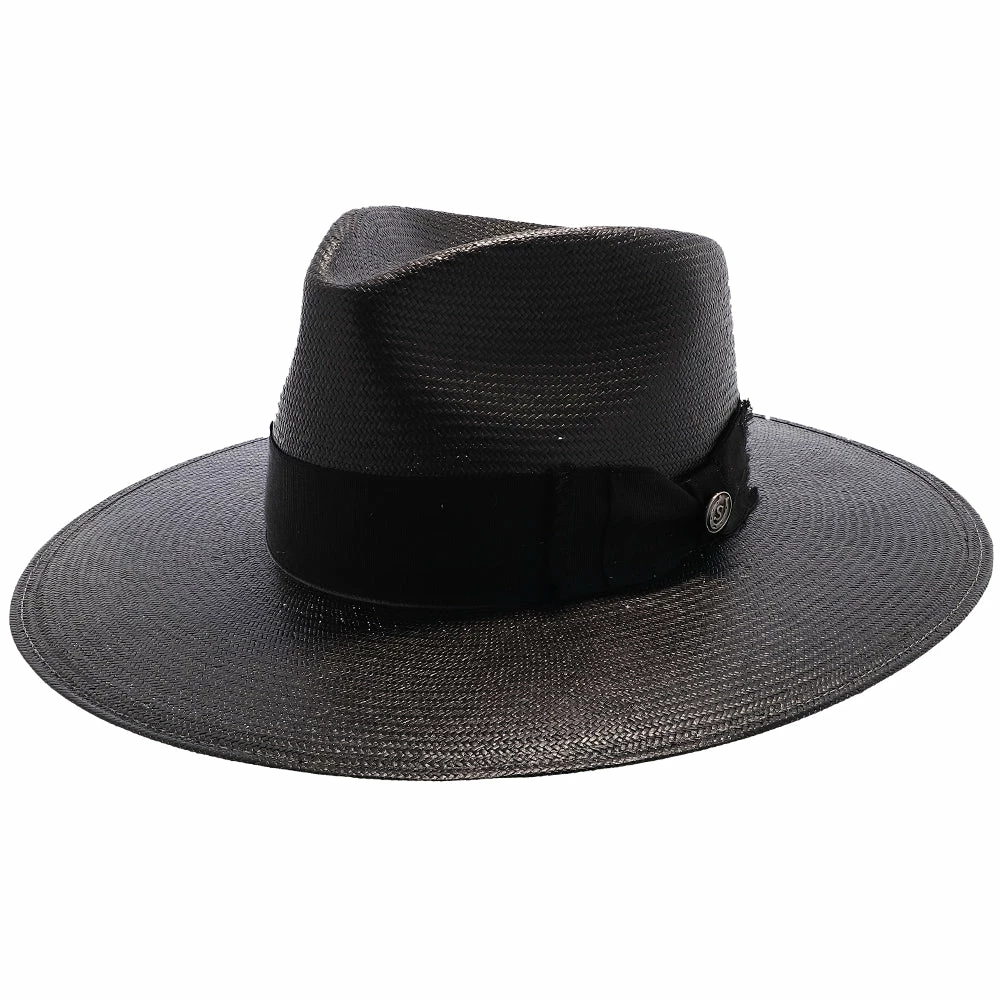 Atacama - Stetson Shantung Straw Fedora Hat 5 Atacama - Stetson Shantung Straw Fedora Hat - Image 3