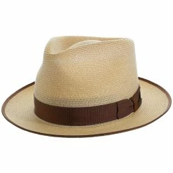 Inwood - Stetson Hemp Fedora Hat - TSINWDB -fashionablehats Sales Shop H TSINWDB NAT 0a
