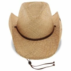 Laurel - Stetson Raffia Straw Cowboy Hat - TSLARL -fashionablehats Sales Shop H TSLARL NAT 1b