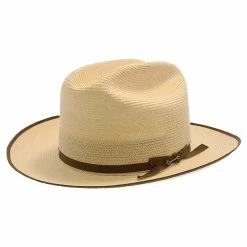 Open Road - Stetson Hemp Straw Fedora Hat