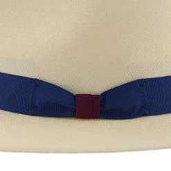 Santa Monica - Stetson Natural Wide Brim Shantung Straw Fedora Hat -fashionablehats Sales Shop H TSSTMOE NAT 3a