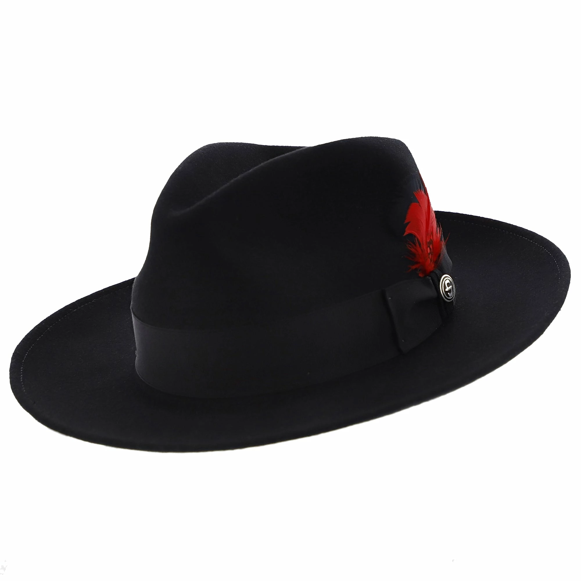 Gurnee - Stetson Crushable Wool Felt Fedora Hat 3 Gurnee - Stetson Crushable Wool Felt Fedora Hat