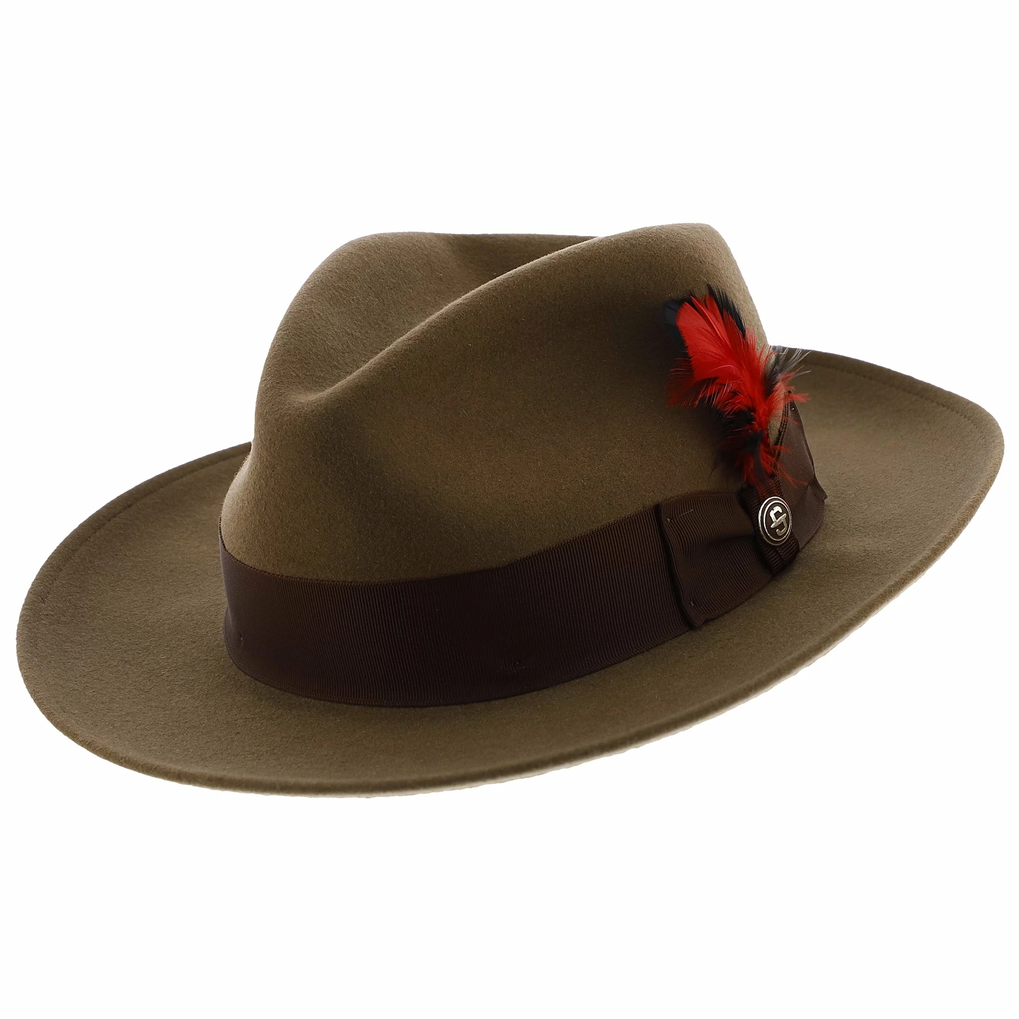 Gurnee - Stetson Crushable Wool Felt Fedora Hat 5 Gurnee - Stetson Crushable Wool Felt Fedora Hat - Image 3
