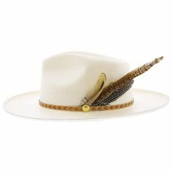 Rush - Stetson Straw Fedora Hat - XSRUSH -fashionablehats Sales Shop H XSRUSH 2