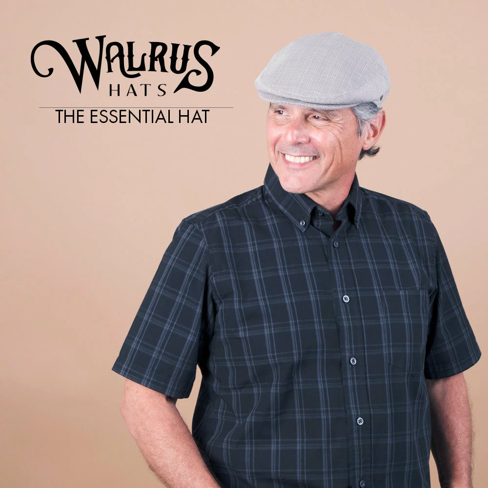 Essential - Walrus Hats Sage/Grey Polyester Ivy Cap 11 Essential - Walrus Hats Sage/Grey Polyester Ivy Cap - Image 9